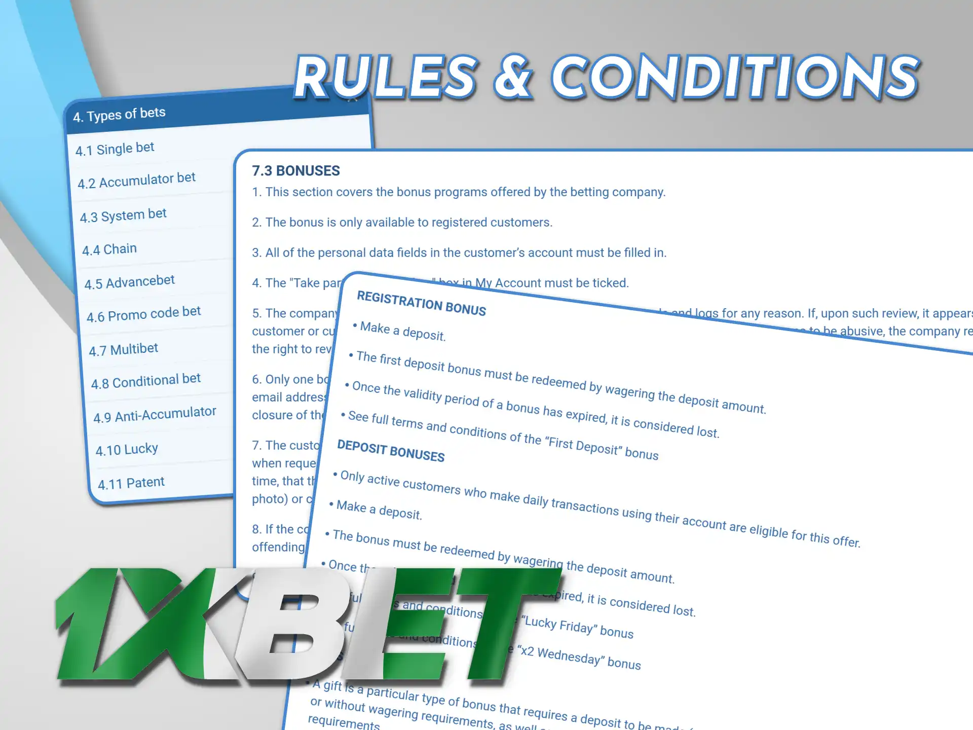 Meet requirements to use your bonus on 1xBet official platform.