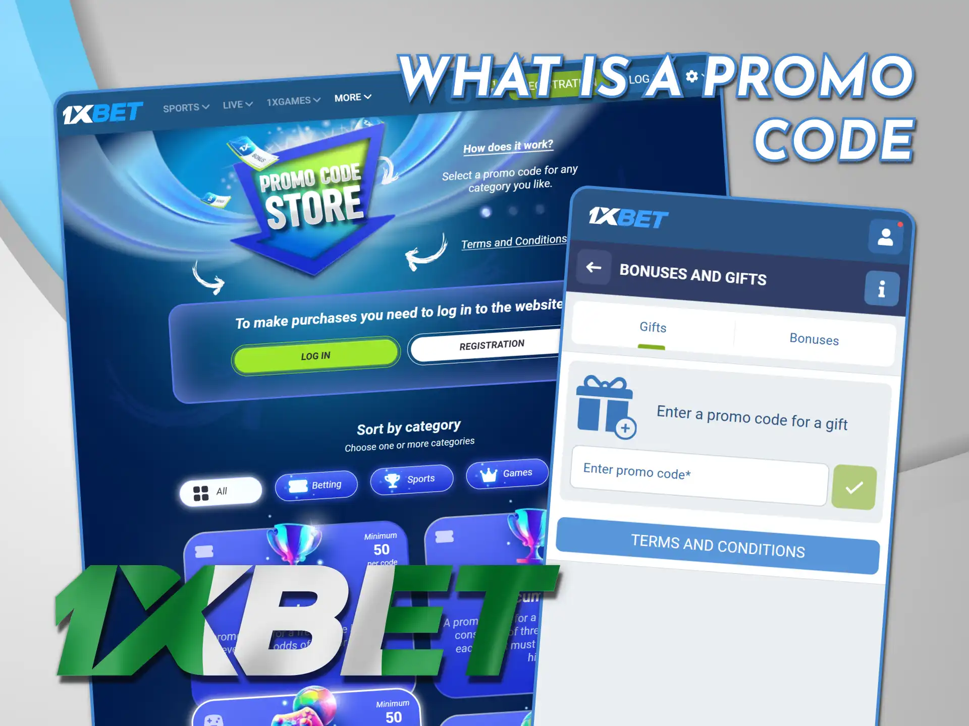 Get special bonuses and rewards with a 1xBet promo code.